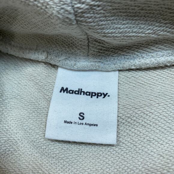 Madhappy Oversized Boxy Reverse Weave Hood Hoodie Size Small - Picture 4 of 10